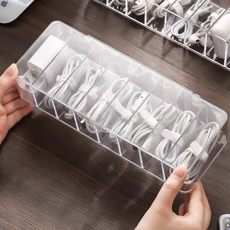 Cable Organizer Box — Keep Cords & Chargers Tidy