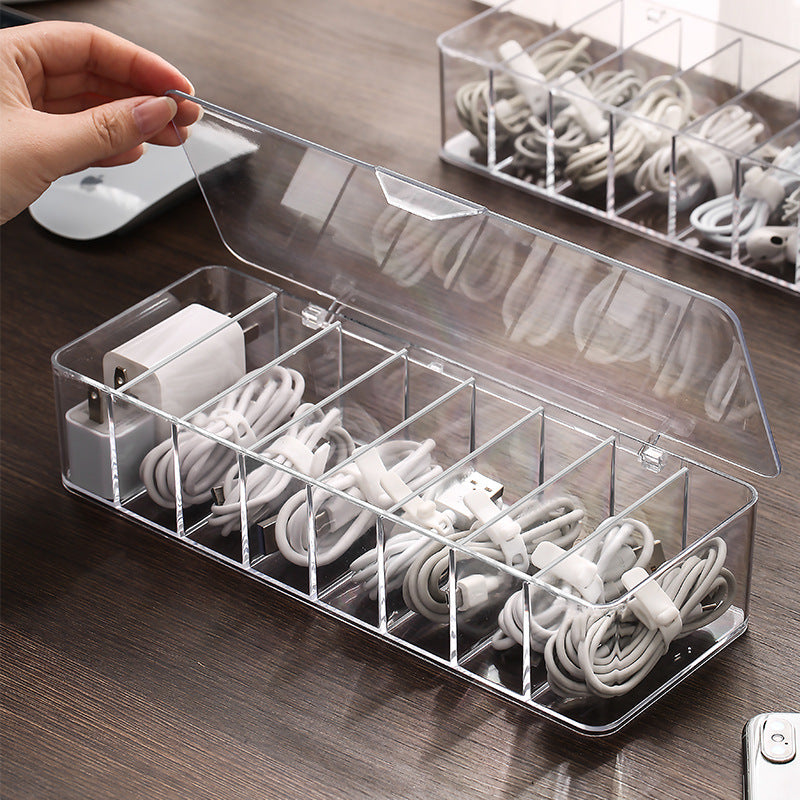 Cable Organizer Box — Keep Cords & Chargers Tidy