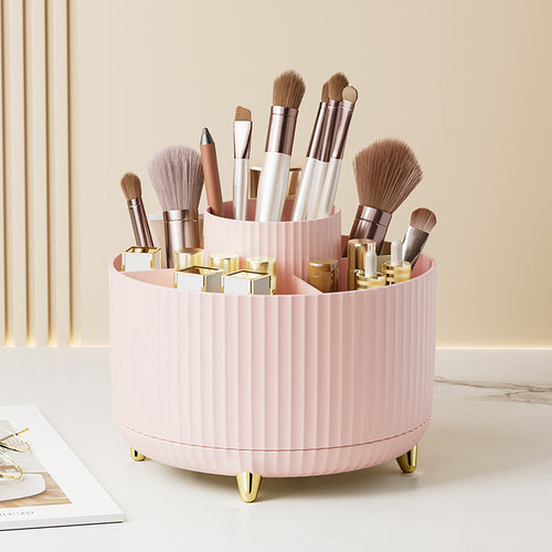 360° Rotating Makeup & Skincare Organizer — Your Counter, Decluttered